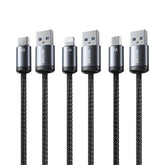 WK WDC-32i Raython Gen2 1m 2.4A USB to 8 Pin Fast Charging Data Cable, WDC-32i